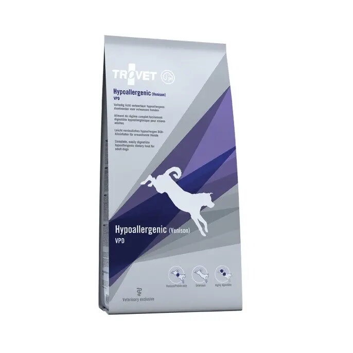 Sausais suņu barība TROVET Hypoallergenic VPD