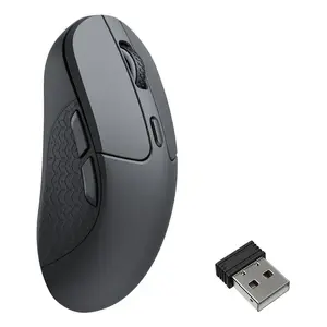Ambidekstrāla bezvadu pele Keychron M3-A23 — Bluetooth + USB-C, Track-on-glass (TOG), 30000 DPI, 5 pogas, melna