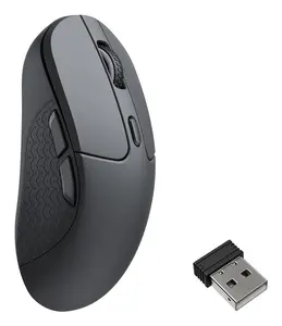 Ambidextrous wireless mouse Keychron M3-A23 — Bluetooth + USB-C, Track-on-Glass (TOG), 30000 DPI, 5 buttons, black