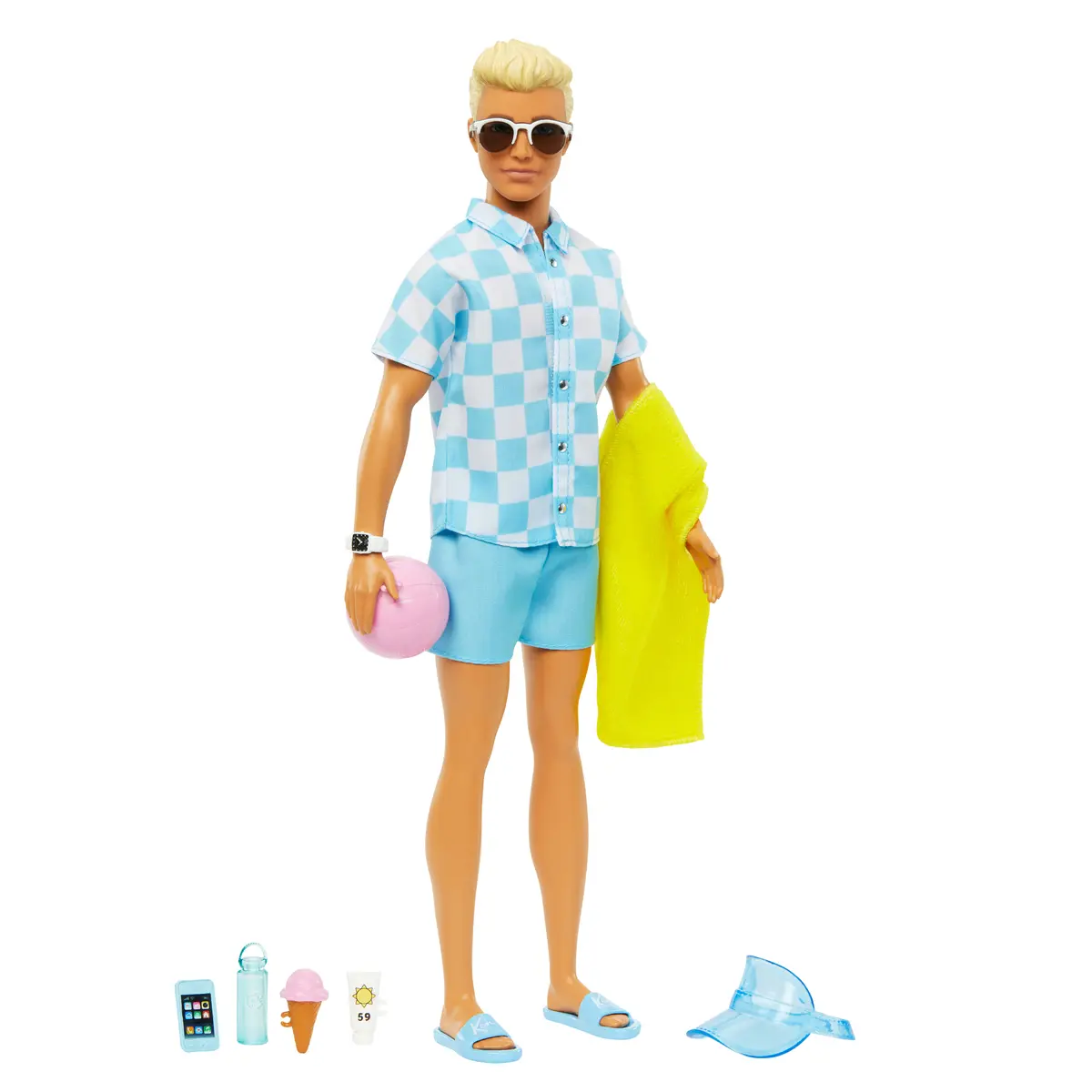 Barbie Ken blonda modes lelle ar