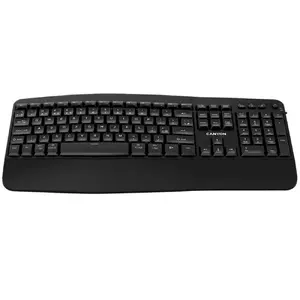 Wireless keyboard CANYON HKB-W6 Black — US layout, compact design, USB receiver