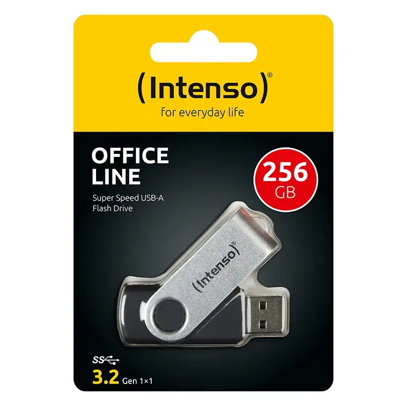 USB zibatmiņa Intenso 256GB Office Line Photo 8