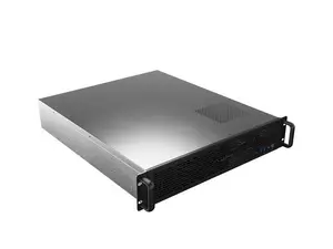 Rack Chassis Lanberg SC01-5202-12B 2U Black 3 Fans HDD+SSD