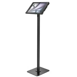 Floor stand enclosure Compulocks Apex Swift for iPad Air M2 & M3 13" — black, max screen 33 cm