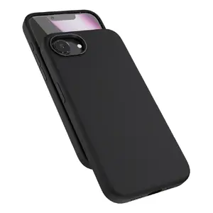Чехол Shell Epico Mag+ Silicone iPhone 16e 15.5 см Черный