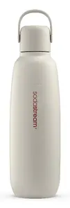 Gāzēšanas pudele SodaStream Fizz & Go Nerūsējošā tērauda Smilšu krāsā