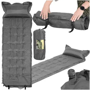 Camping mat Springos PM053 193 cm self-inflating with integrated pillow