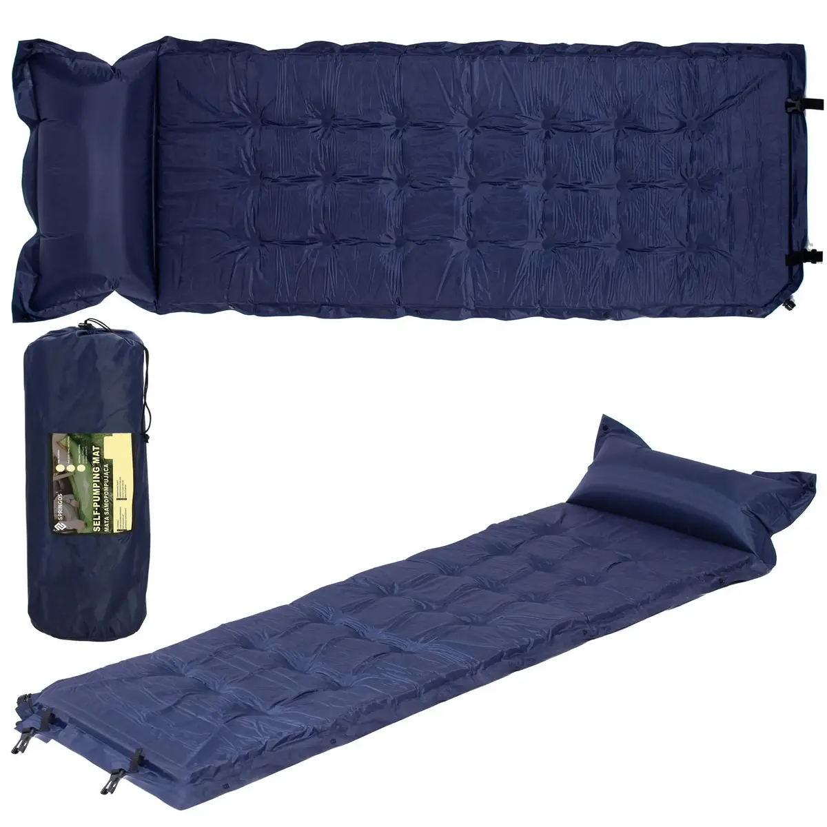 Springos PM054 self-inflating camping mat 200 cm Photo 2