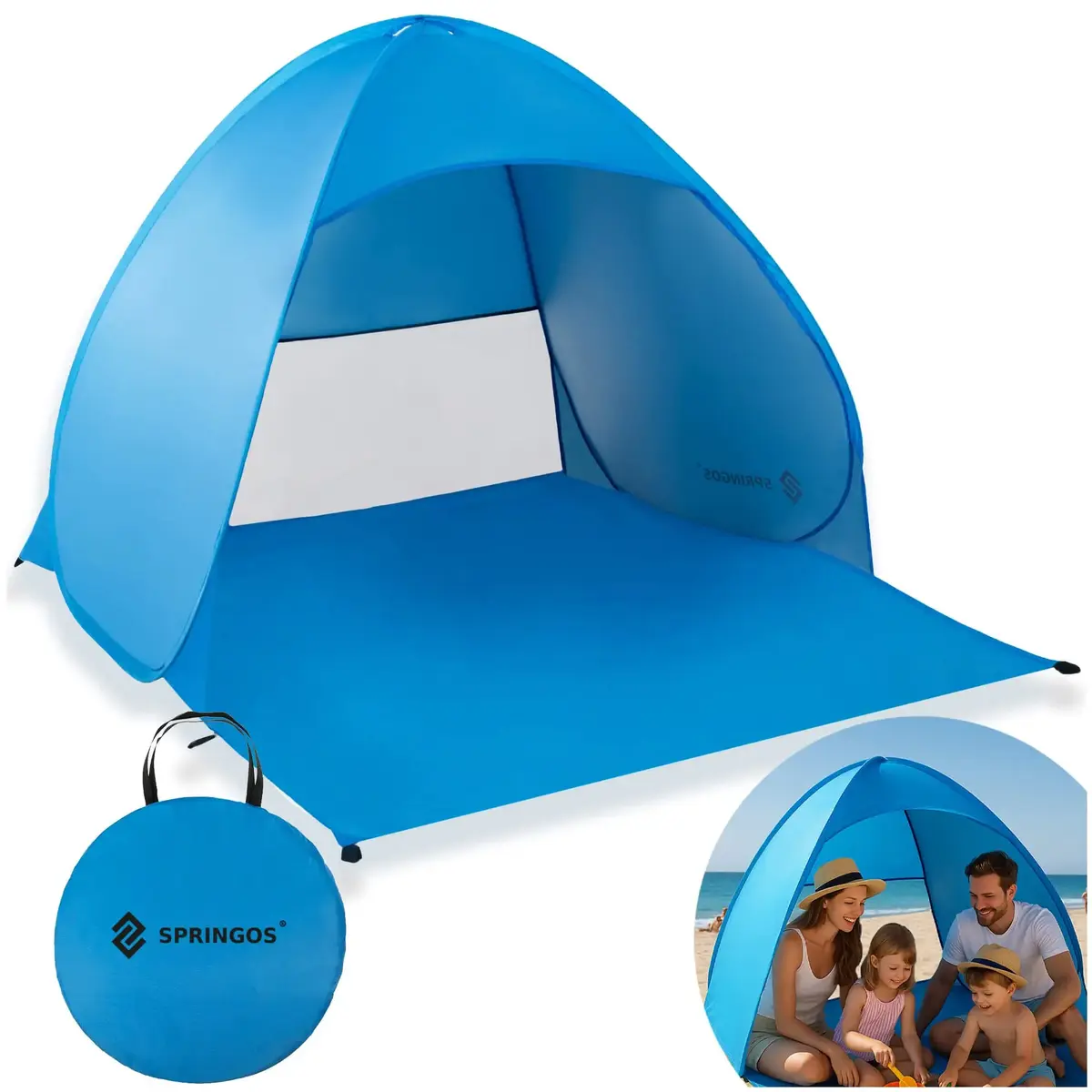 Springos PT035 pop-up beach tent Photo 6