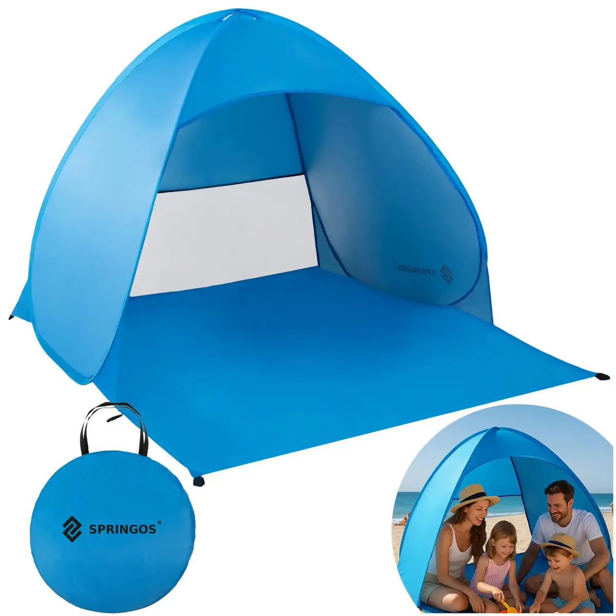 Springos PT035 pop-up beach tent Photo 9
