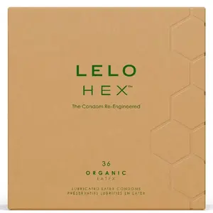 Condoms Lelo HEX Organic box — 36 units