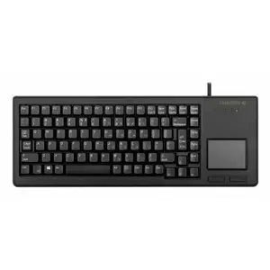 Механическая проводная клавиатура Cherry G84-5500, форм-фактор 75%, QWERTY, 89 клавиш, USB, кабель 2,5 м, чёрная