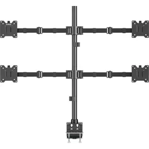 Monitor Mount SpeaKa Professional SP-MM-541 4-fold for 17–35 inch screens, Black