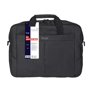 Briefcase Trust Primo Carry bag for 16" laptops 2 compartments monochromatic
