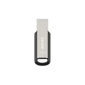 Lexar JumpDrive M400 128 GB USB flash drive USB Type-A 3.2 Gen 1 Silver with slide design and password protection