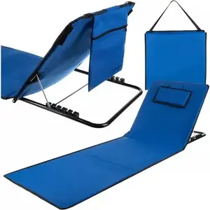 Inflatable Beach Mat with Backrest and Pillow Trizand (model 23617)