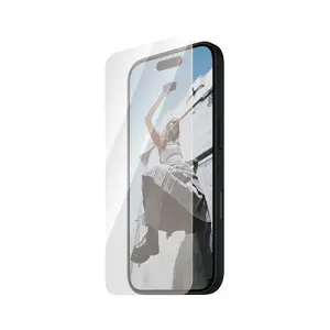 Защитное стекло PanzerGlass SAFE. by ® для iPhone 16 15 Ultra-Wide Fit Устойчивое к царапинам и ударам