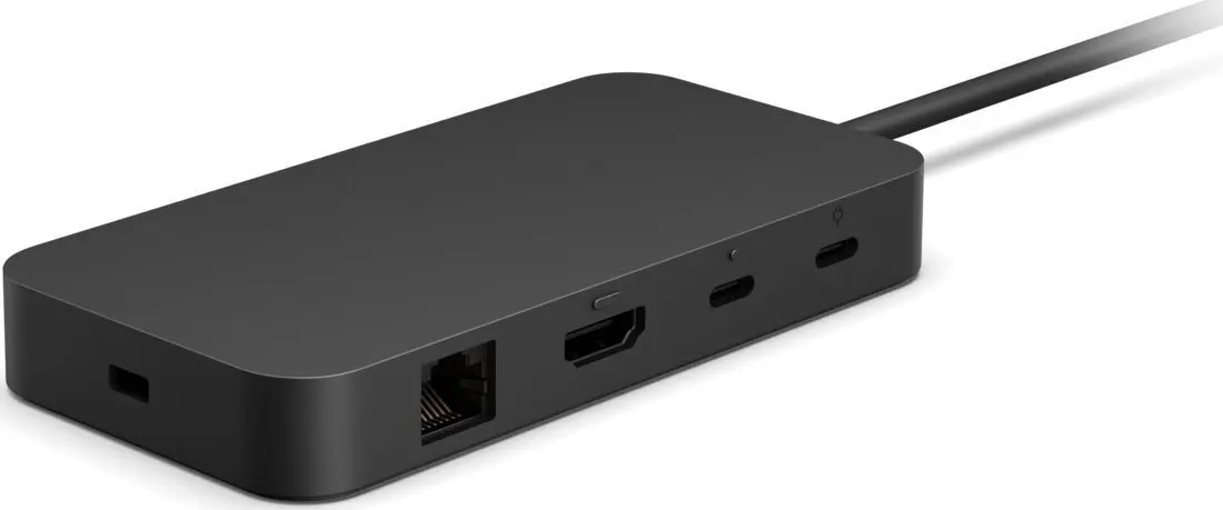 Док-станция Microsoft Surface USB4 Dock Wired Black Photo 3