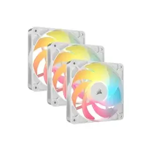Вентилятор CORSAIR RS120-R 120 мм белый ARGB, толщина 25 мм