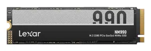 SSD M.2 Lexar NM990 4 ТБ PCIe 5.0 NVMe, форм-фактор 2280, чтение 14000 МБ/с, запись 11000 МБ/с