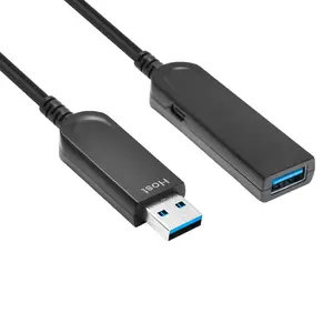 USB cable Microconnect MC-USB3.0AAF25AOP 25 m USB 3.2 Gen 2 Black