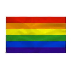Pride flag 90 x 150 cm PRIDE model D-243904 — rainbow flag, polyester