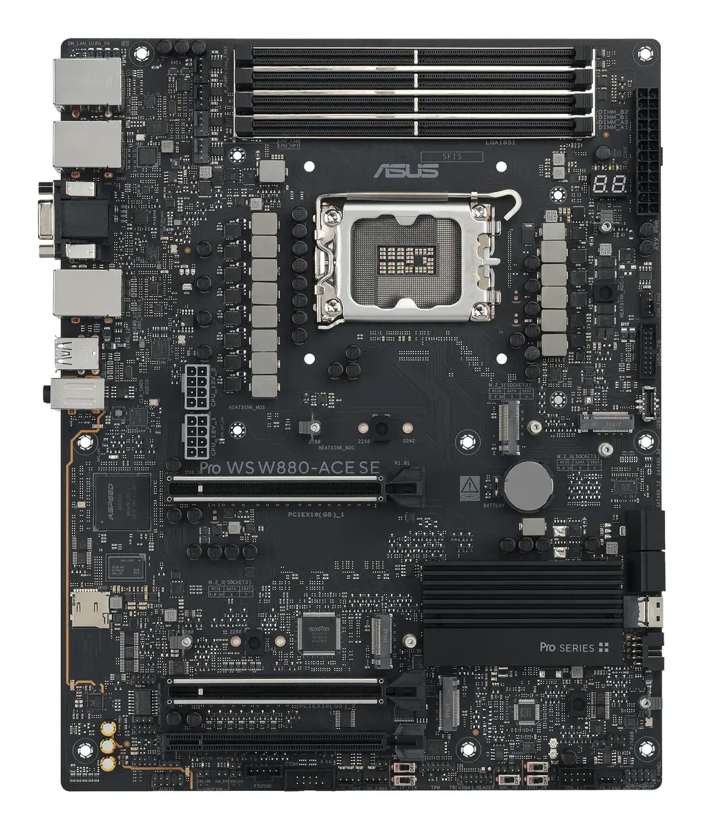 ASUS PRO WS W880-ACE SE mātesplate Photo 9