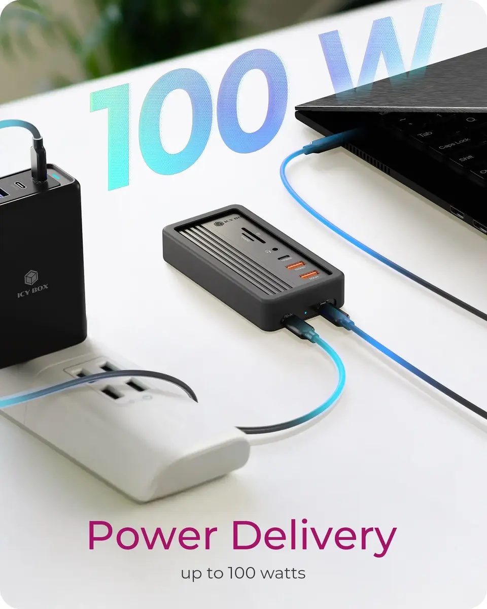 ICY BOX IB-DK4072M-CU31 Док-станция USB-C Photo 5