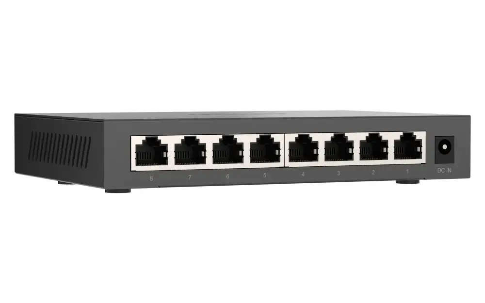 Неуправляемый сетевой коммутатор QNAP QSW-1108-8T-R2 Photo 2