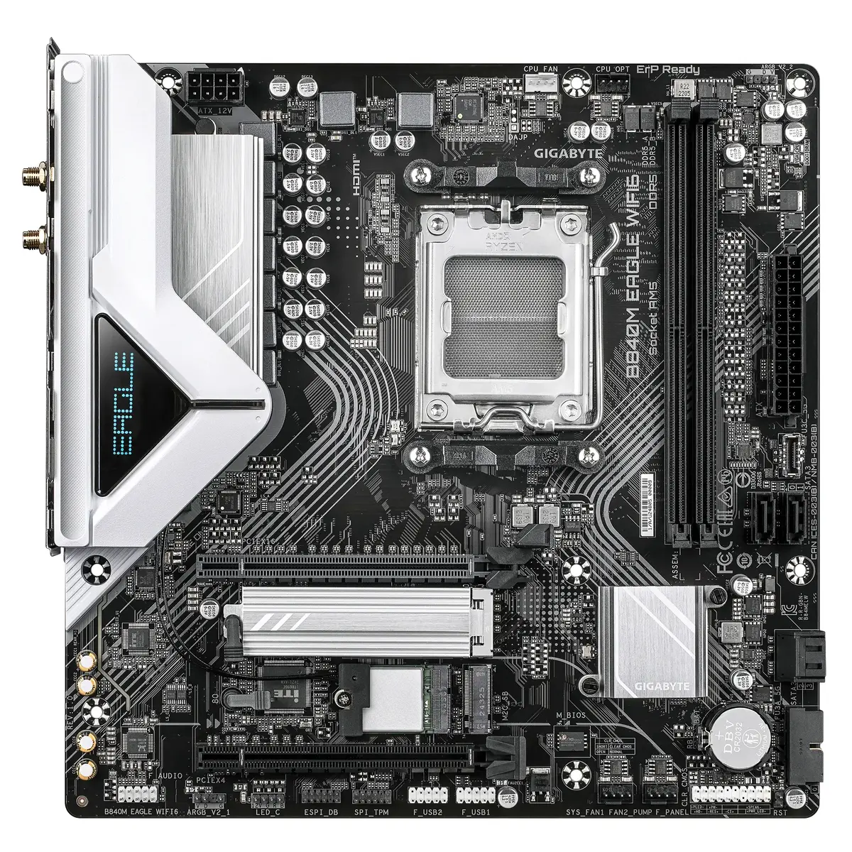 Материнская плата GIGABYTE B840M EAGLE WIFI6 Photo 2