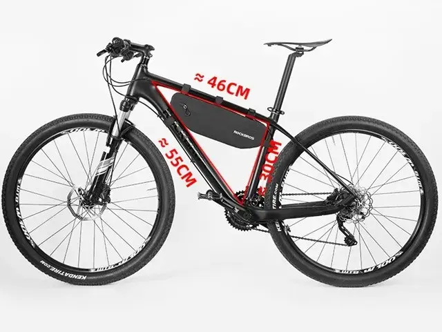 Velosipēda soma Rockbros AS-043 — 3 l melna Photo 10