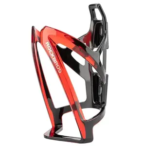 Bike bottle holder Rockbros FK338 Black Red – bicycle water bottle cage, lightweight alloy
