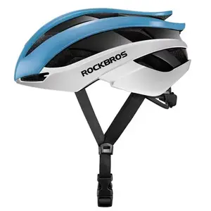 Cycling helmet Rockbros Adjustable M 55–58 cm Blue-White