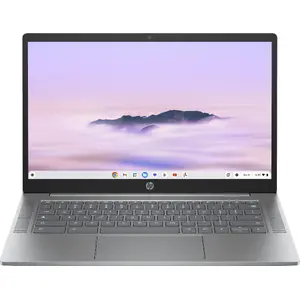 HP Chromebook 14a-nf0000na Laptop, 14-inch Full HD, Intel Core i3-N305, 8GB LPDDR5, 256GB eUFS, ChromeOS, Silver