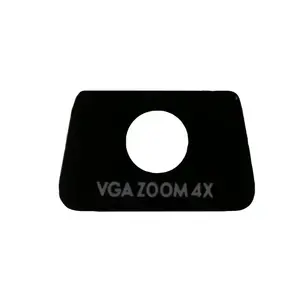 Protective glass camera lens for MOTOROLA V3 RAZR — scratch resistant, black