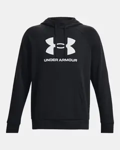 Džemperis Under Armour Rival Fleece Logo — melns/balts, modelis 595960