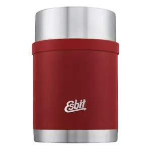 Esbit Sculptor Food Jug 0.75L Burgundy Red Thermos