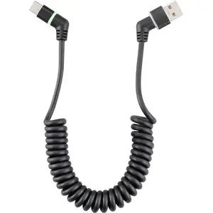 Кабель зарядки USB Renkforce RF-6713690 — USB 2.0, USB-A на USB-C, чёрный