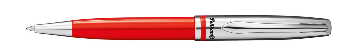 Pelikan lodīšu pildspalva rotējoša Sarkana Vidējs