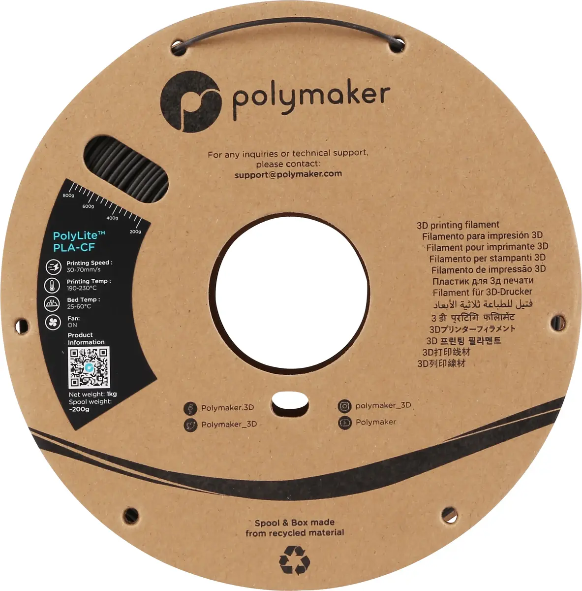 3D printing material Polymaker PA10001 Photo 3
