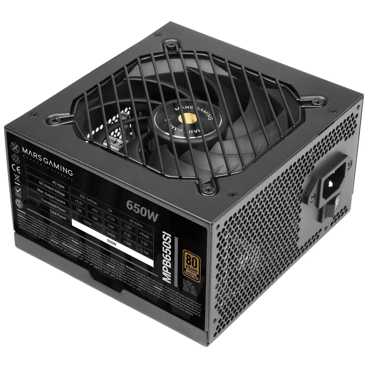 Блок питания Mars Gaming MPB650SI 650 Вт Photo 3