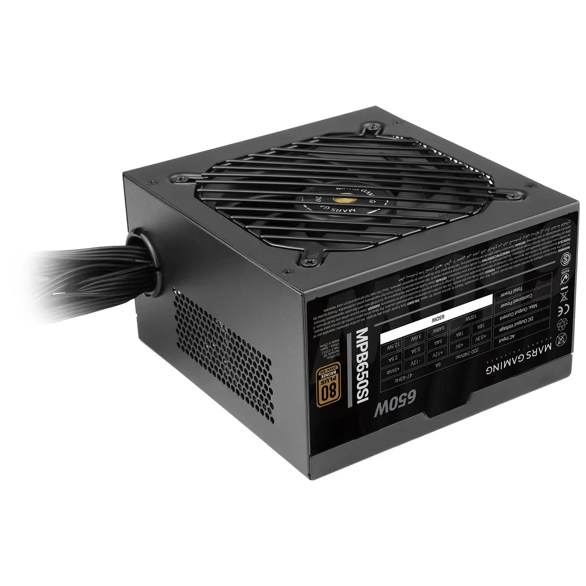 Блок питания Mars Gaming MPB650SI 650 Вт Photo 5