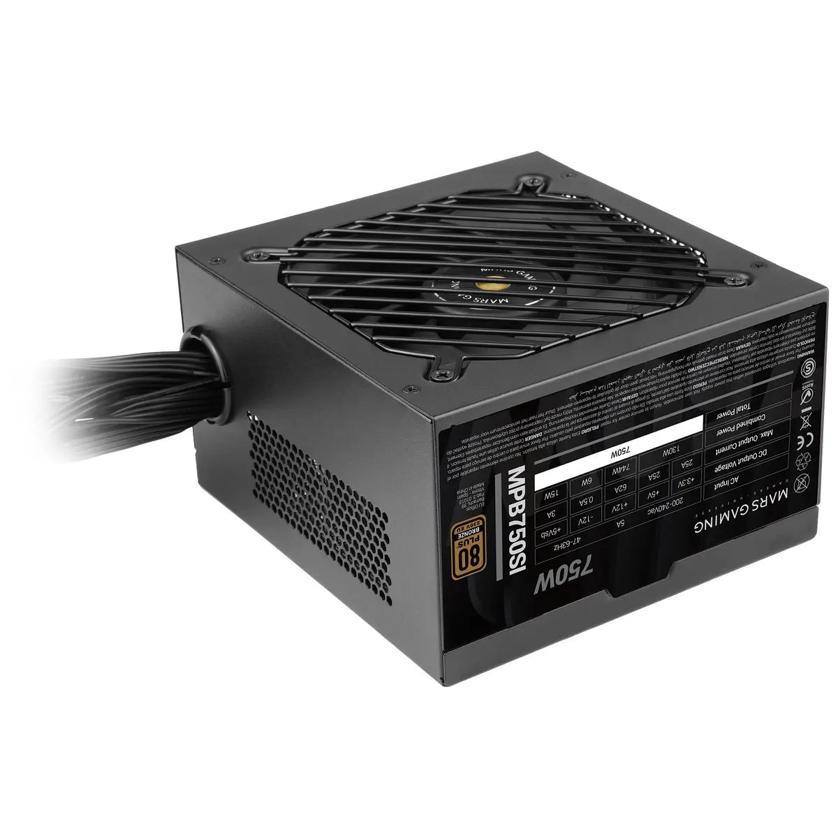 Mars Gaming MPB750SI Блок питания 750Вт Photo 3