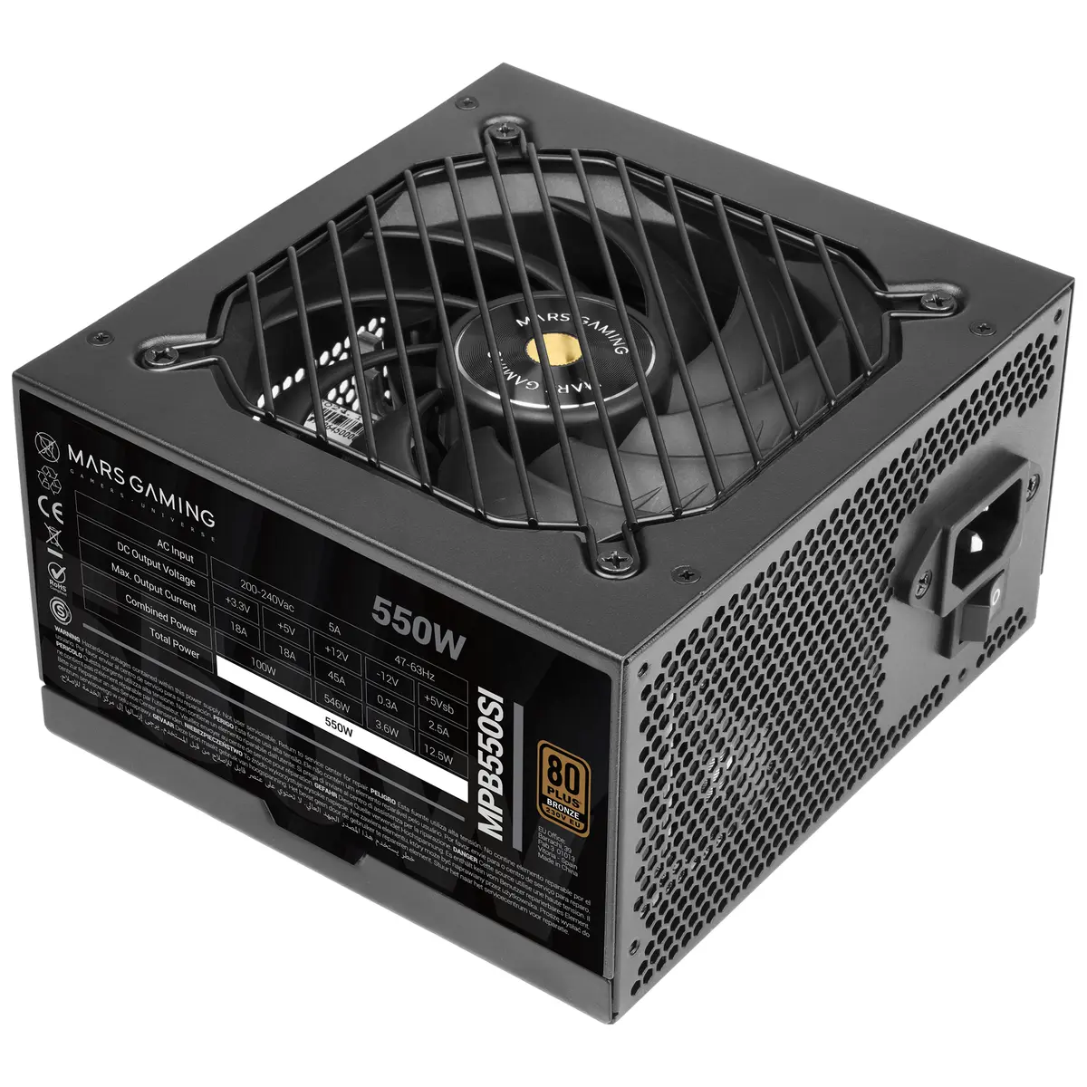 Блок питания Mars Gaming MPB550SI 550 Вт Photo 3