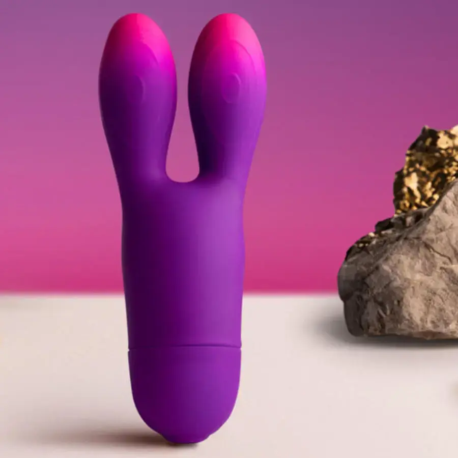 Vibrator rocks off Glo-Girl Bunny Photo 2