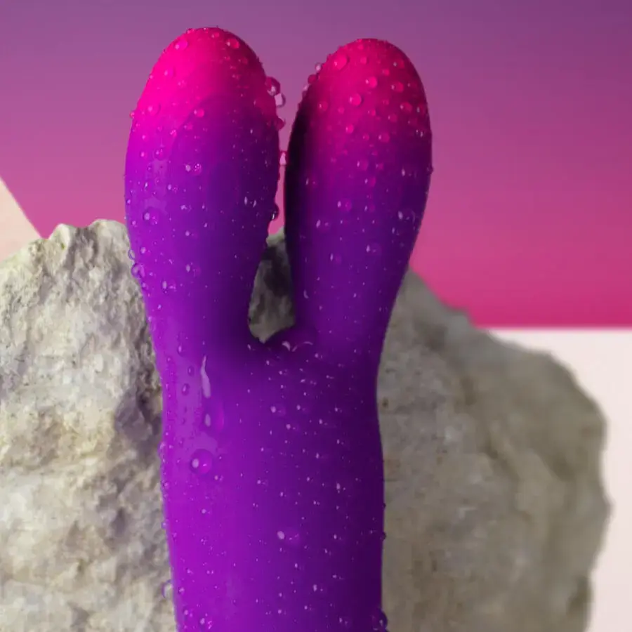 Vibrator rocks off Glo-Girl Bunny Photo 4