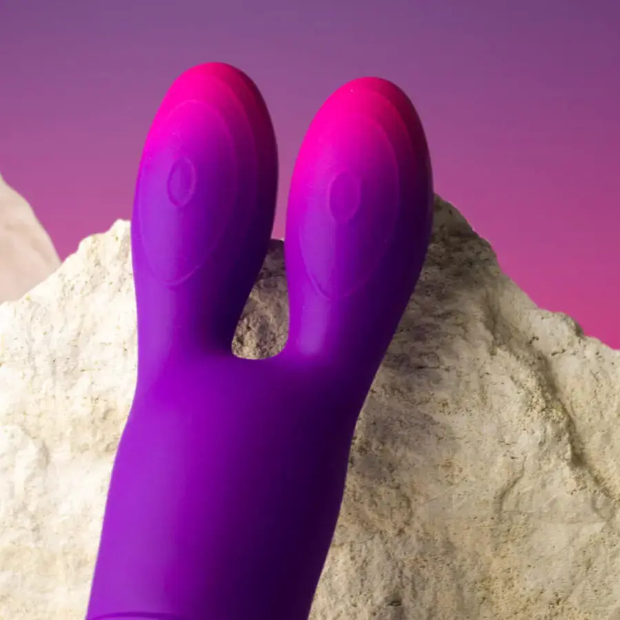 Vibrator rocks off Glo-Girl Bunny Photo 5