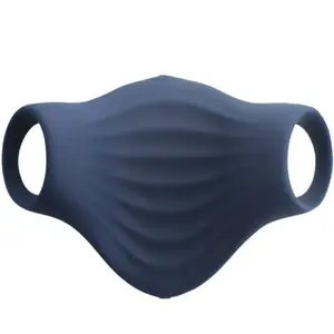 Vibrator rocks off PALM BLUE — flexible waterproof body-safe personal massager