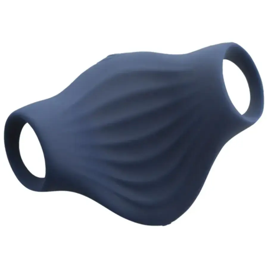 Vibrator rocks off PALM BLUE — flexible waterproof Photo 2