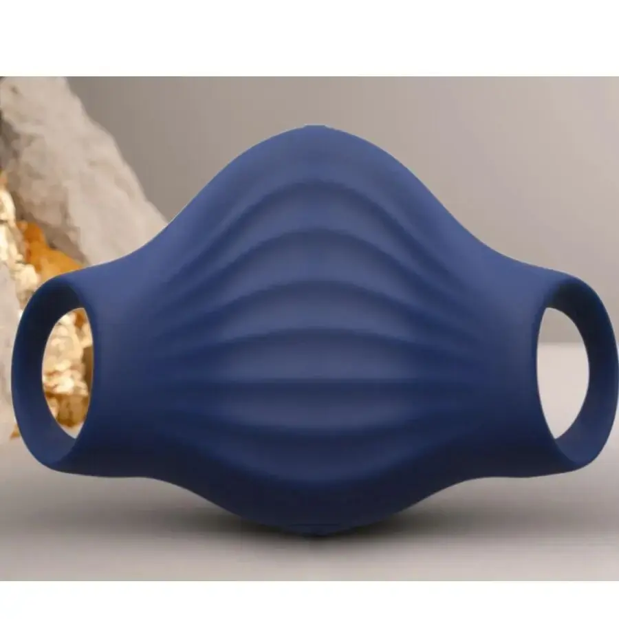 Vibrator rocks off PALM BLUE — flexible waterproof Photo 4